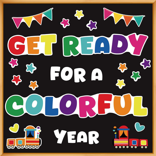 gisgfim Classroom Bulletin Board Decoration Set, Colorful Wall Decor for Kindergarten Preschool Elementary