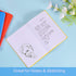 SUIN Hardcover Journal Notebooks - 6 Packs A5 Lined Journals, 200 Pages, 8.2 x 5.5 inch, Classic Ruled Notebooks