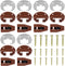 6 Sets Drawer Guide Kit for Kenlin Rite-Trak II, Enhanced Commercial Slide-in Drawer Slides Repair Kit
