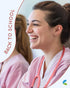 FriCARE Lightweight Stethoscope - Stethoscopes for Nurse Medical Nursing Students - Classic Home Health Diagnostic Kit, StethoMedic Essentials, Lifetime Warranty & FSA HSA Eligible (Pearl Pink)