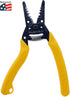 IDEAL Electrical 45-418 Premium Reflex T Stripper, 6-14 AWG Solid, 8-16 AWG Stranded, Wire Stripper with Textured Grips