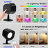 KEIWRLIGHT 6 11 360 Infrared Sensor Wall Sconces, RGB Wall Mounted Lamp Rechargeable Battery Operated, Brightness