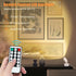 Kandicyar 2 Pack 5W Dimmable 3 LED Spot Lights Indoor, Uplighting with Remote Control & Timer, Uplights Indoor Floor