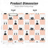 Rimilak 8.5x11" Wood Clipboard, Cute Custom Pattern Clipboards for Teachers, Kids, Women, Back to School, Office Supply