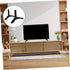 Zerodeko 1Set Tv Stand Base Bracket for Tvs Easy to Install Television Holder for Living Room Bedroom Office Supports