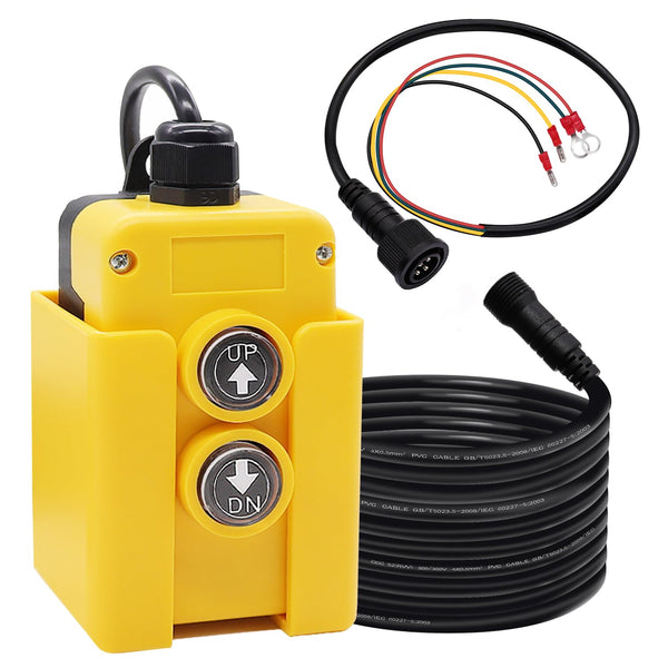 mankk 4 Wire Dump Trailer Remote Control Switch 12V DC Up Down