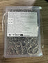 HAUTOCO 100 Pcs Loose Leaf Binder Rings, 0.75 Inch Nickel Plated Metal Rings for School Home Index Cards