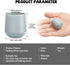 144 7/8 Inch Taiyin Pcs Folding Chair Leg Caps, Heavy Duty Plastic Round Chair Covers, Grey Furniture Leg Feet