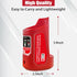 Milwaukee 12V M12 Battery Power Source Adapter, Power Wheel Charger Adapter with 12V DC Port for Heated Jacket