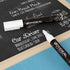 GOTIDEAL White Chalk Markers, Bold Tip Washable for Blackboard, Glass & Bistro, Non-Toxic, Erasable Paint Pens