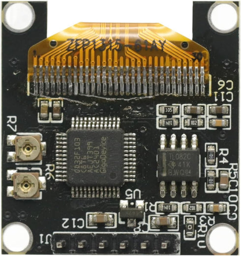 GODIYMODULES 0.96" OLED Music Spectrum Display Analyzer Stereo Audio Amplifier Level Indicator Rhythm VU Module,VU