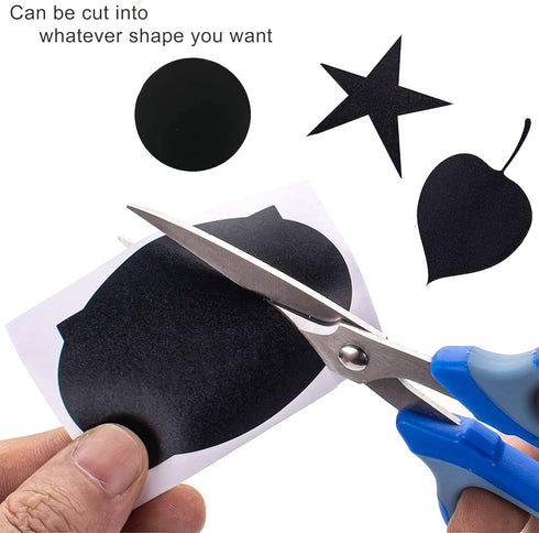 Chalkboard Labels, 120 Pcs Waterproof Reusable Stickers with 2 White Chalk Markers for Kitchen Pantry Organization