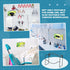 2 Pcs Glove Box Dispenser - Metal Wall Mount Holder for Disposable Glove Box, Rubber Gloves, Facial Tissue