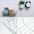 8 Pieces Pegboard Baskets, Pegboard Bins, Wire Peg Board Shelf Wall Organizer for Tools, Garage Storage (Plating Color)