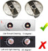 XIAHIOPT 4Pcs Stove Cooker Knob Burners Control Knob Heavy Duty Metal Cooktop Control Knob For Cookware Stove Ovens