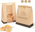 Bake Choice 100Pcs Paper Bread Bags for Homemade Bread, 14 x 8.3