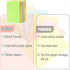 Mr. Pen- Lined Sticky Notes 4x6, 6 Pads, 45 Sheets/Pad, Pastel Color, Sticky Notes with Lines