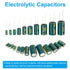 450V 10uF 10Pcs 10x17mm PATIKIL Electrolytic Capacitors, Aluminum High Frequency Electrolytic Capacitors for TV, LCD