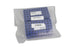 Vial Racks for 2mL Vials, 5 Pack, Blue Polypropylene, 50 Holes, 7.375" x 3.75" x .875", Autoclavable, CV2055