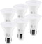 7W Par20 LED Bulb, 3000K Warm White Dimmable Flood Light, 50W Equivalent, 500 Lumens, E26 Base, 6 Pack