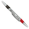 J.R. Moon Pencil JRMP89 Swirl Ink Pens Combo, 0.5" Height, 1.8" Wide, 7" Length, Red/Black (12 Count)
