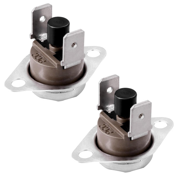 2 Pack Furnace Limit Switch 47-22861-01 - Compatible with Rheem Furnaces, Manual Reset, Open at 350F