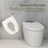 kimitimi Portable Toilet Seat for Kids, Foldable Universal Fit Potty Training Seat with Anti-Slip Base & Splash Guard