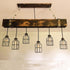 Pack 2 Bulb of Industrial Adjustable Light Fixture Lamp Guard, XIDING DIY Metal Wire Cage Light Fixture Lamp Cage