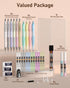 Nicpro 31PCS Pastel Mechanical Pencil Set in Case, Cute 0.5, 0.7, 0.9 mm & 2.0 mm Mechanical Pencils with 15 Tube Lead