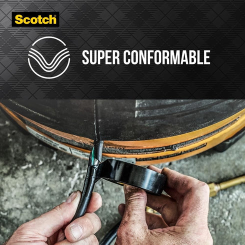 Scotch Super 33+ Vinyl Electrical Tape, 3/4-in by 450-in, 1-Roll with Dispenser