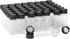 Clear Glass Vials with Screwcap, Empty Bottles for Liquid Sampling, 50 pcs 10 ml