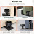 Sliding Barn Door Floor Guide for Bottom Adjustable Roller, 8 Setup Options, Quiet Operations with Felt Strips