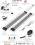 Counter 3Pcs 6500K 1350Lm Under Cabinet Lights Built-in ADIUSTABLE Cable LED Light Bar No Messy Wires! Touch Under