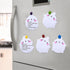 Cute Animal Self Stick Notes, 8 Pack Kawaii Rabbit Sticky Notes, Cartoon Memo Pads for Students Home Office Gifts