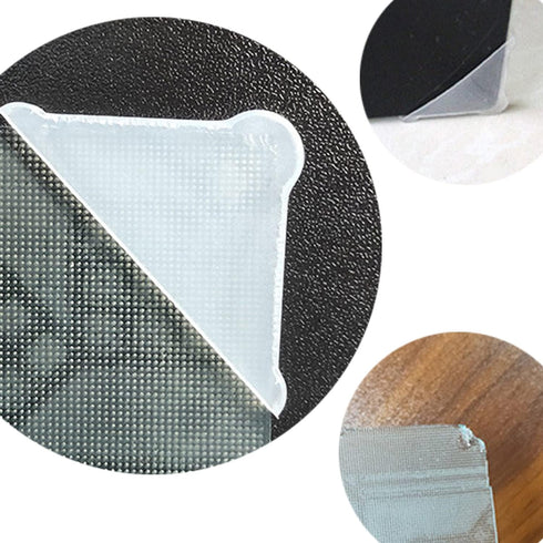 HJYZY 5 50mm 20 x Triple Corner Protectors Black for Sharp Glass,Metal SheetsMirror,Ceramic Tile Triple Shape Corner