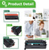 Aztech 26A CF226A Toner Cartridge 2 Pack - Compatible Replacement for HP Pro M402 Series Printer Ink