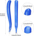 ZZTX 3 PCS Professional Magnetic Staple Remover, Puller Staples Removal Tool for School Office Home (Blue, Rose, Green)