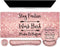 iCasso Large Pink Mouse Pad, 4in1 XXL Desk Mat with Wrist Rest and Coaster Set for Home Office