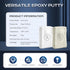 Epoxy Putty, 200g Fast Repair Metal Epoxy Putty Stick, 2 Part Epoxy Putty Filler, High Strength Epoxy for Repairing, Bonding, Sculpting, Suitable for Metal, Wood, Plastic, Ceramics, Glass