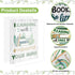 Hedeey 45 PCS Reading Bulletin Board Set - Eucalyptus Classroom Decorations with Motivational Positive Sayings Posters
