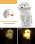 3D 3000K L LOHAS LED Plug in Night Light for Kids, Cute Puppy Night Lights with Dusk to Dawn Sensor, RGB+Soft White Dog