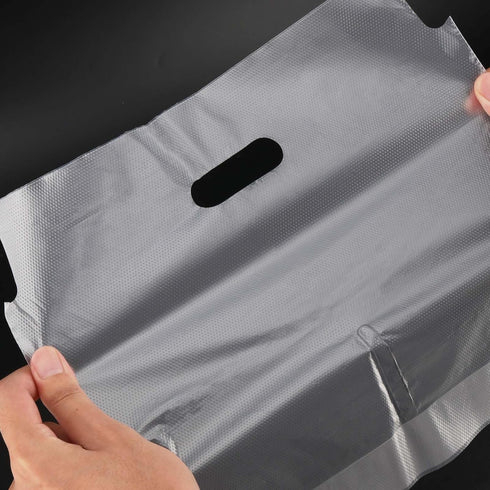 500 Pack 13 11 Inch 2 Packaging SEUNMUK Drinking Bag, Cup Plastic Drink Bags Portable Clear Drink Carrier with Handle