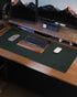 80x40cm) Desk Pad PU Leather Large Mouse Pad Laptop Computer Desk Mat Table Blotter Desktop Waterproof Non-Slip