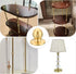 PATIKIL M10 2 Pack 27.5x28mm Thread Lamp Finial Cap Knob, Brass Lamp Shade Harp Top Screw Caps Decoration Light Fixture
