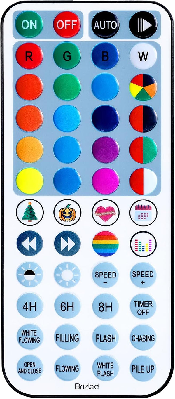 Brizled 48-Keys Remote for RGB LED String Lights