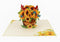 Sunflower Pop Up Card, Butterfly, Flower Basket Card, 6 x 8 In