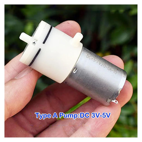 NJFSWNXOR 1PCS 5V 12V 370 Vacuum Pump DC Diaphragm Pump USB Small Air Pump Pump Breast D