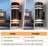 IP65 Housen Solutions Outdoor Light Fixture, Waterproof Exterior Lighting Fixtures, Oil Rubbed Bronze Aluminum Wall