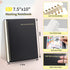 SUNEE Meeting Notebook with Sticky Tabs, 160 Pages B5 Project Planner for Office & Business