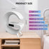 FuyoSegen 4-in-1 Wireless Speaker Charger Light,LED Bedside Lamp Alarm Clock,Mood Night Light,Speaker & Wireless
